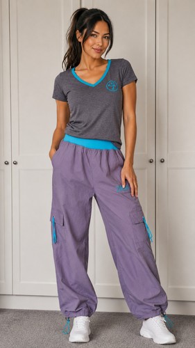 Womens zumba grey blue - womens,