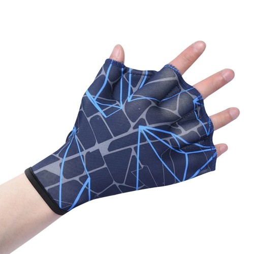 Pair aqua swimming webbed - aqua,