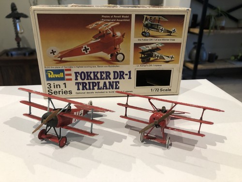 Revell fokker triplanes - fokker, dr-1