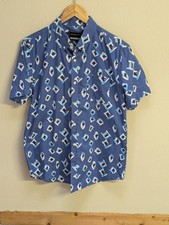 Mens Red Herring Blue Print