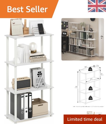 Stylish tier bookshelf and - stylish, 4-tier