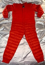 NWT Eddie Bauer Red Nylon Down