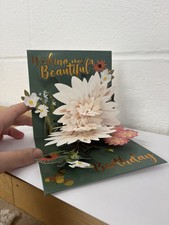 3D Card Floral Greeting Small