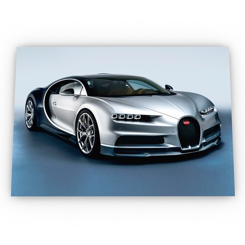 Bugatti chiron poster satin - poster,