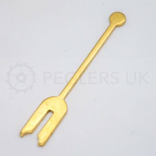 Clock pendulum crutch for - crutch,