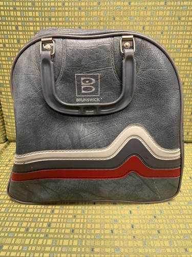 Vtg brunswick bowling ball bag - brunswick,