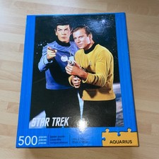 GAME Star Trek Kirk & Spock 500 piece Jigsaw Puzzle very good cond complete