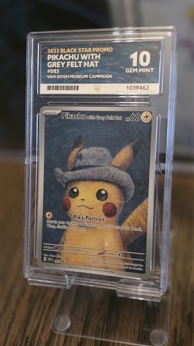 Pokémon pikachu tcg grey felt - pokémon,