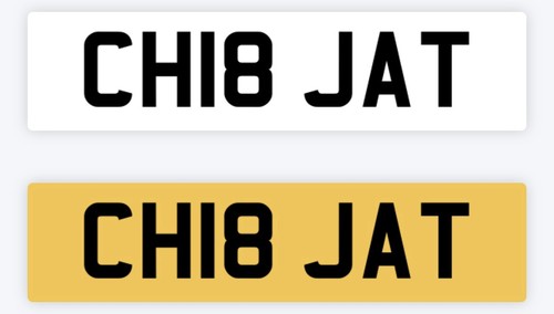 Jatt private number plate - private,