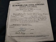 RARE ORIGINAL BRADFORD PARK