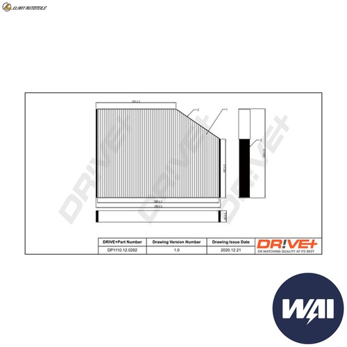 Interior air filter - interior,