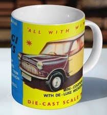 Corgi Toys Morris Cooper Wickerwork Advert Ceramic Coffee Mug - Cup