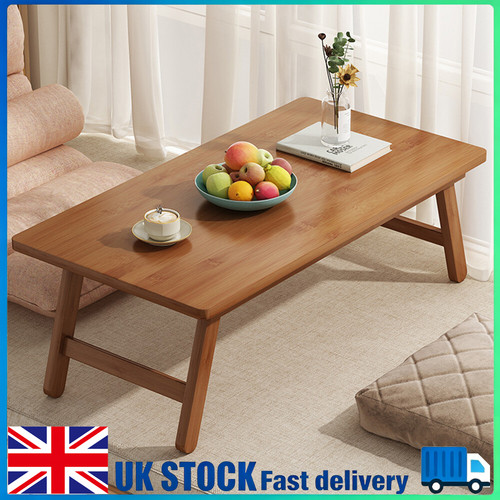 Bamboo folding coffee table - bamboo,