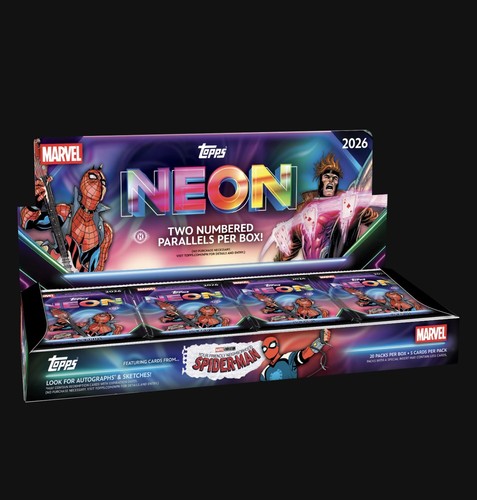 Topps 2026 marvel neon - topps, hobby