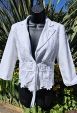 Gharani Strok White Linen