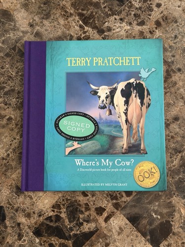 Terry pratchett signed - pratchett, where's