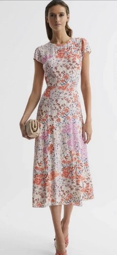 Reiss luna white - luna, coral