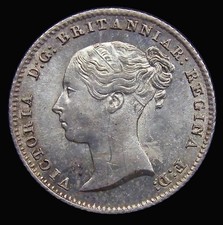 Victoria Groat 1843 Lustrous