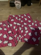 Hello Kitty Women's Pyjama Bottoms Warm, Fluffy, Comfort Fit, Size M