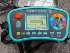 Kewtech KT66DL Multifunction Tester & KEWEVSE EV Charger Tester Adapter Bundle