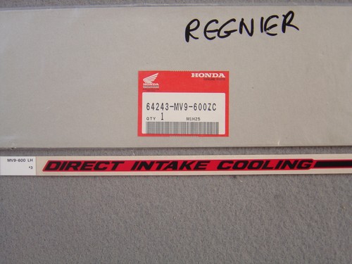 Top left fairing sticker - fairing,