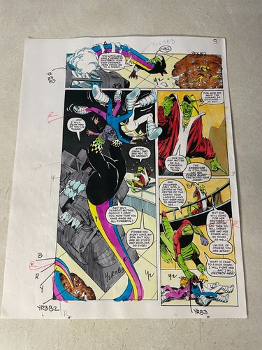 Power pack comic art - comic,