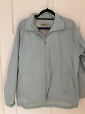 Womens Pale Blue Tayberry Raincoat Size M