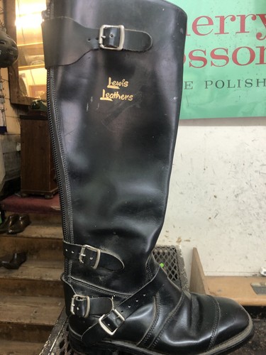 Vintage motorcycle boots - motorcycle,