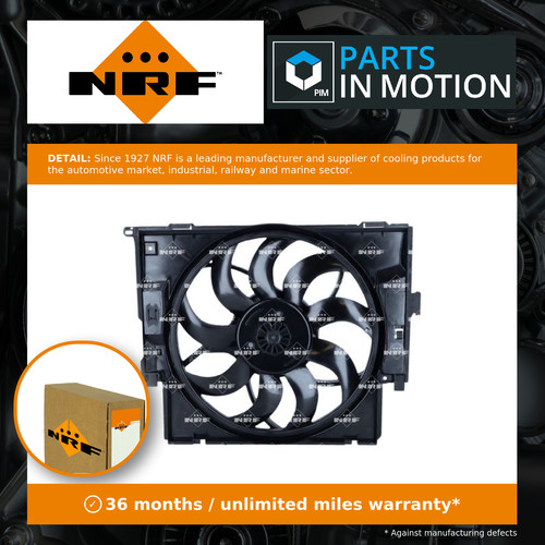Radiator fan fits bmw - fits, 335d