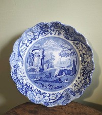 Spode Blue Italian Round Dish