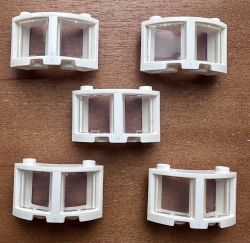Lego windows 3x3x2 rounded - lego,