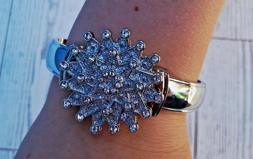 Snowflake hidden dial watch - snowflake,