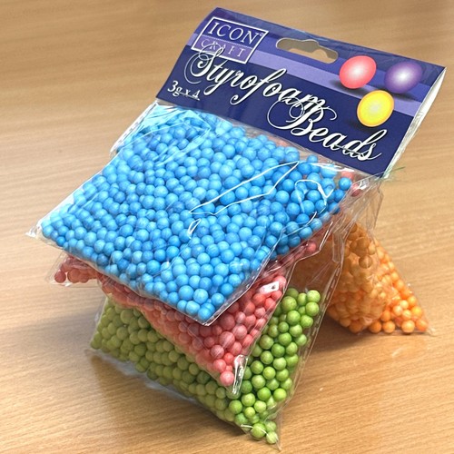 Mini styrofoam beads - beads, filler