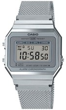 Casio vintage steel mesh - steel,