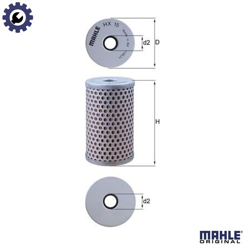 Hydraulic filter steering - filter, hx
