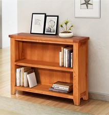 Small Wooden Bookcase, Low