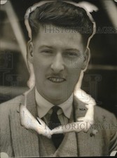 1924 Press Photo F.A. Witschi of Kobe, Japan - neo19853