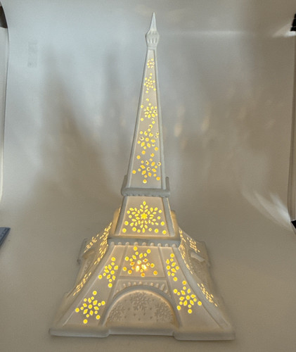 White eiffel tower - white,