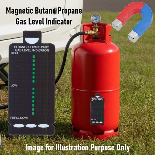 Gas bottle level indicator - gas,