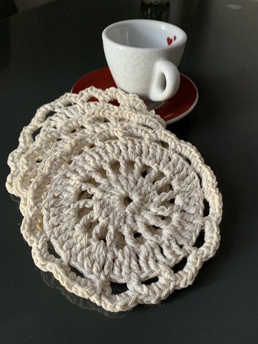 White vintage hand - vintage, crochet
