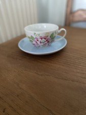 Cath Kidston Cup & Saucer Spray Rose Floral Pattern Collectable Gift Tea Coffee