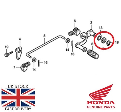 Genuine honda cbr - r, gear