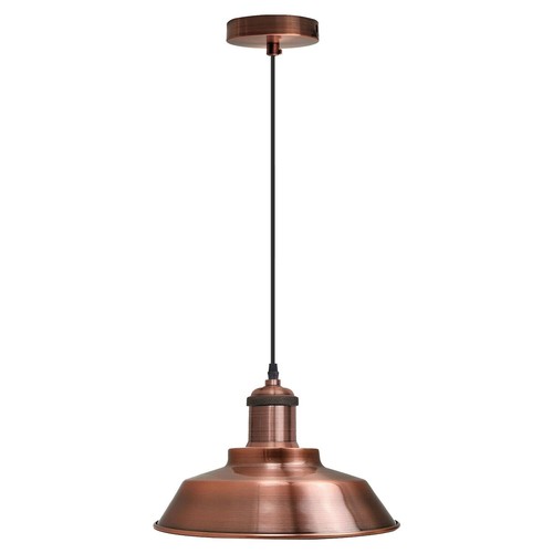 Industrial copper pendant - industrial,