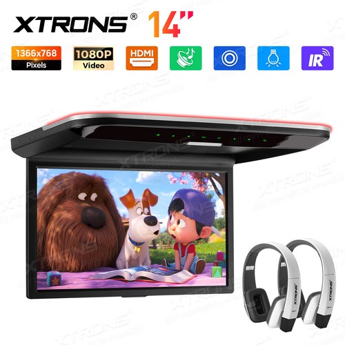 Xtrons screen car ceiling - 14",