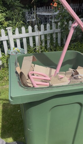 Wheelie bin rubbish - wheelie,
