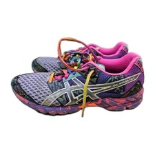 ASICS Gel-Noosa Tri 8 Women's Running Shoes Size 9 T356N Pink Neon/Multicolor