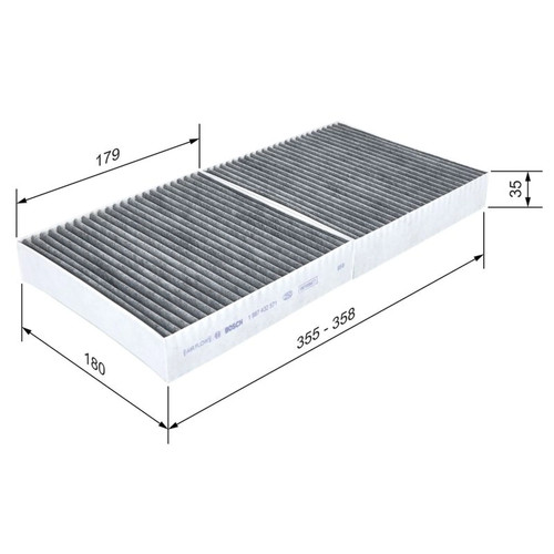 Bosch cabin air - air, (pollen