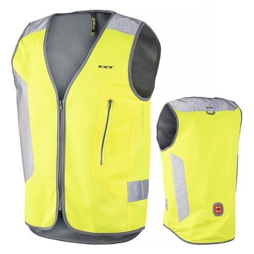 Vis cycling vest - cycling, wowow