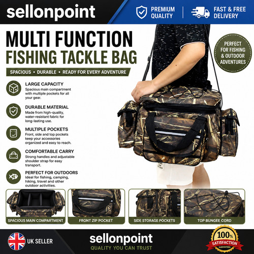 Fishing tackle bag - fishing,