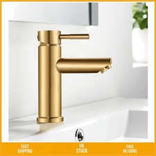Brushed Gold Bathroom Sink